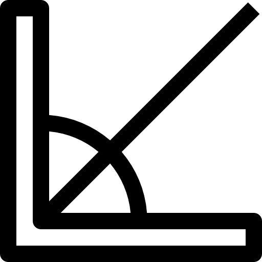 angle Accurate Lineal Icône