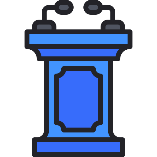 podium Generic Outline Color icon