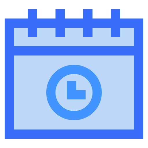 kalender Generic Blue icon