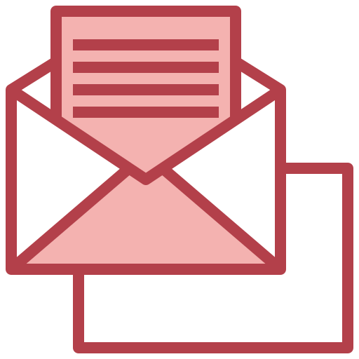 mail Surang Red icon