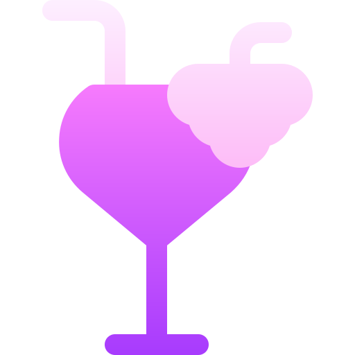 cocktail Basic Gradient Gradient icon