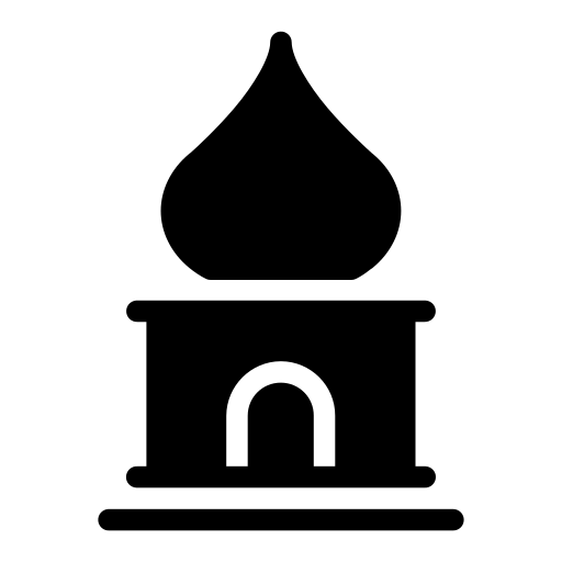 mosquée Generic Glyph Icône