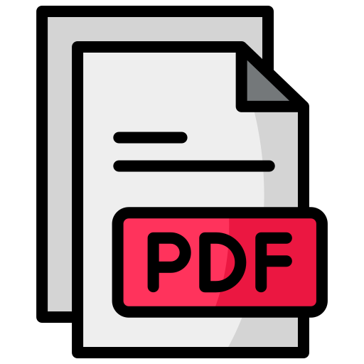 Pdf Generic Outline Color icon