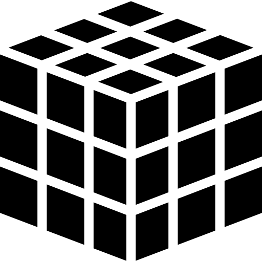 rubik Basic Mixture Filled Icône