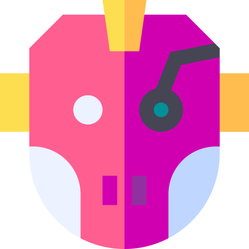 humanoid Basic Straight Flat icon