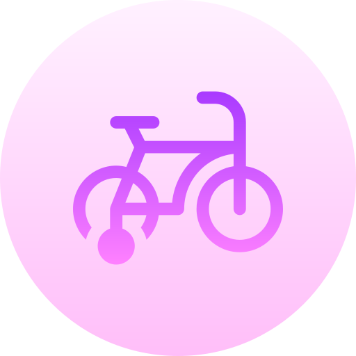 Bike Basic Gradient Circular icon