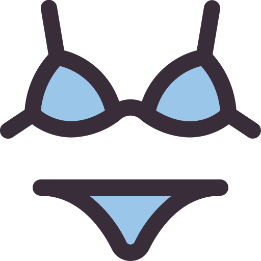 bikini Generic Outline Color icon