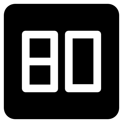 ograniczenie prędkości Generic Glyph ikona