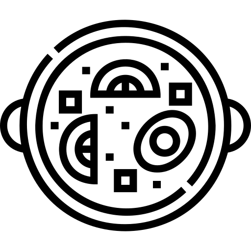 sopa Detailed Straight Lineal Ícone