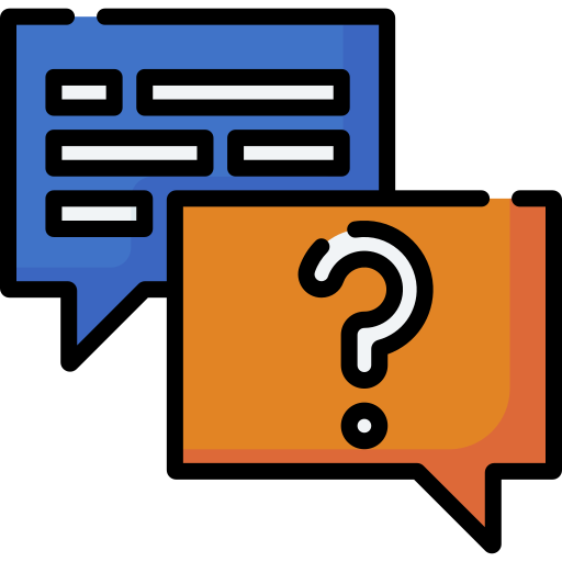 Question Special Lineal color icon