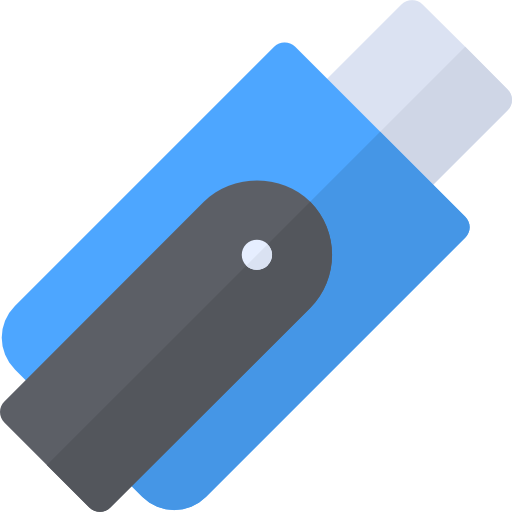 usb Basic Rounded Flat icon