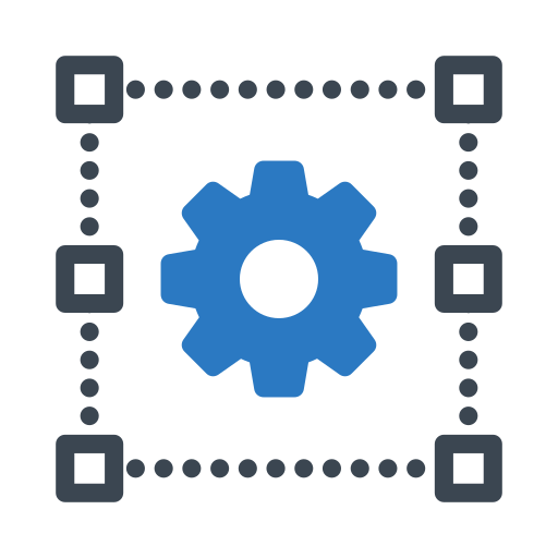 gitter Generic Blue icon