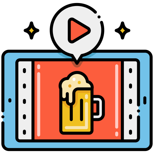 wideo Flaticons Lineal Color ikona