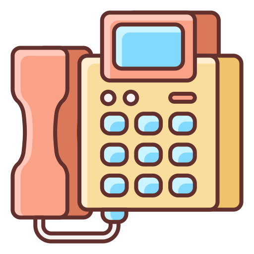 voip Flaticons Lineal Color icon