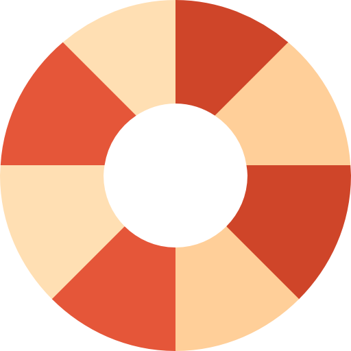 Lifesaver Basic Rounded Flat icon