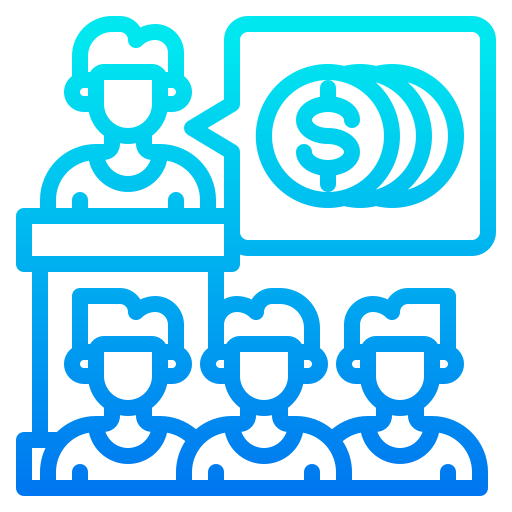 treffen srip Gradient icon