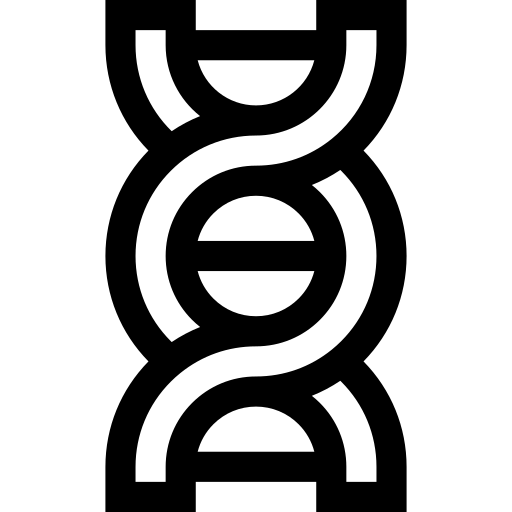 adn Basic Straight Lineal Icône