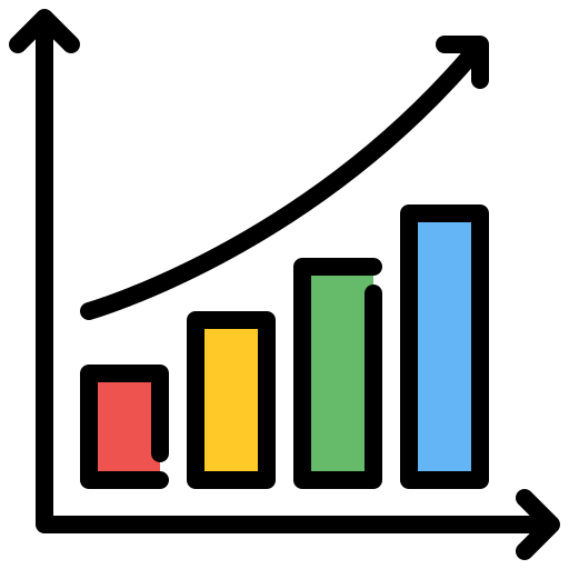 diagramm Generic Outline Color icon