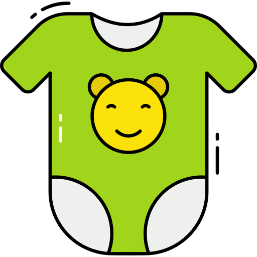 abbigliamento da bimbi Generic Outline Color icona