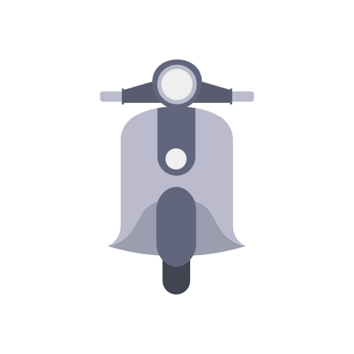 Scooter Dinosoft Flat icon