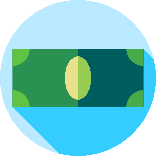 geld Flat Circular Flat icon