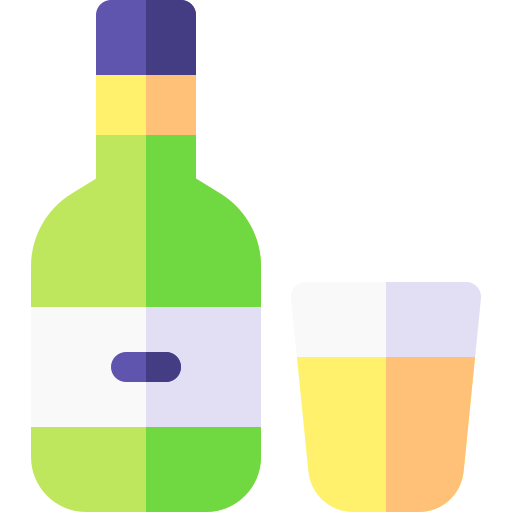 Alcohol Basic Rounded Flat icon