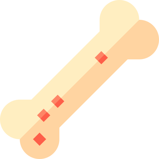 câncer nos ossos Basic Straight Flat Ícone