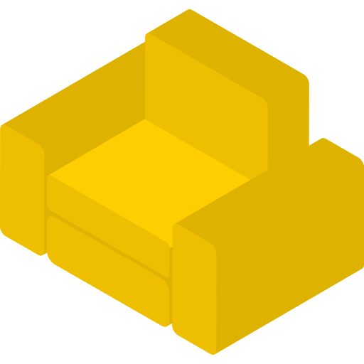 sessel Isometric Flat icon