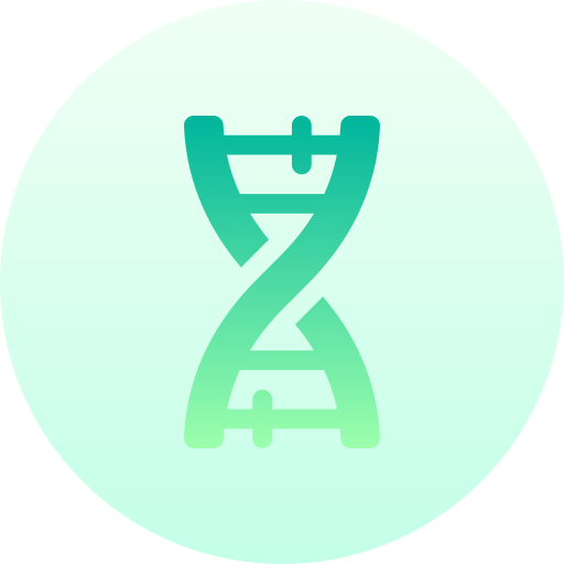 dna Basic Gradient Circular icon