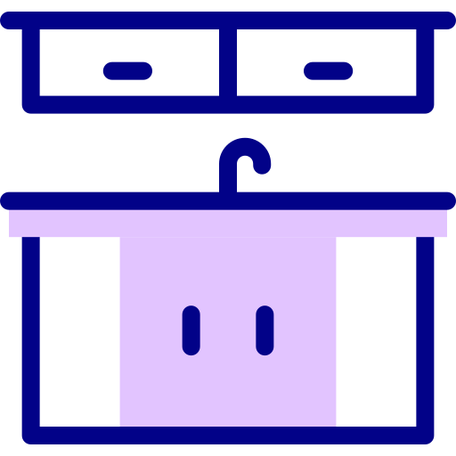 シンク Detailed Mixed Lineal color icon