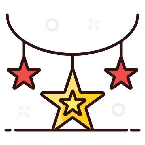 star Generic Outline Color icon