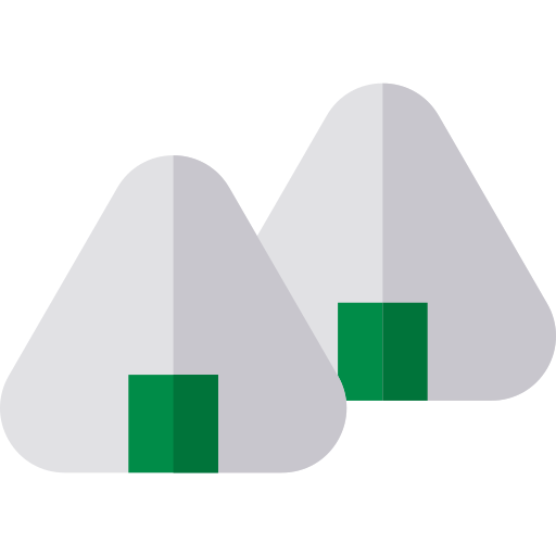 onigiri Basic Straight Flat icon