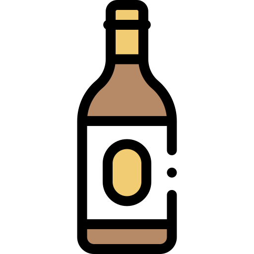 wein Detailed Rounded Lineal color icon