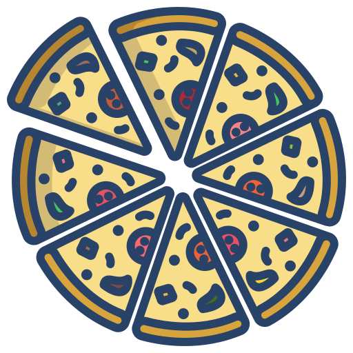 pizza Icongeek26 Linear Colour icona