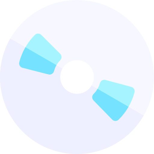 cd Basic Rounded Flat icon