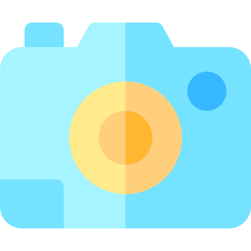 kamera Basic Rounded Flat icon