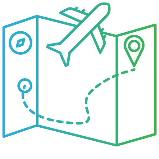 Map Generic Gradient icon