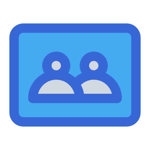 Group Generic Blue icon