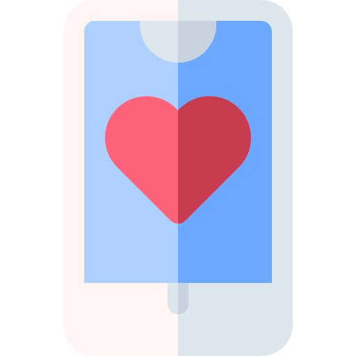 dating-app Basic Rounded Flat icoon