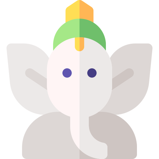 Ganesha Basic Rounded Flat icon