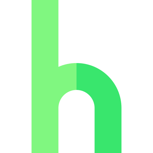 h Basic Straight Flat Icône