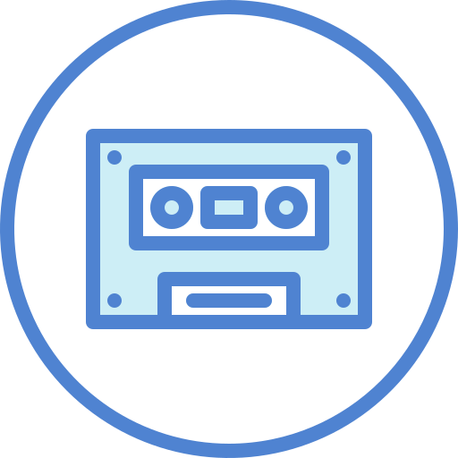 kassette Generic Blue icon