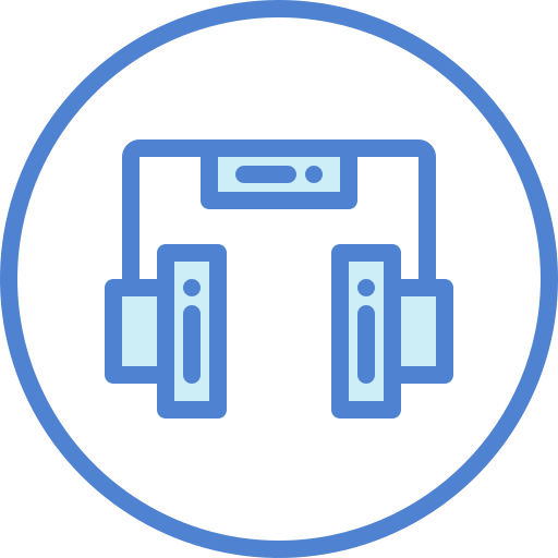 kopfhörer Generic Blue icon