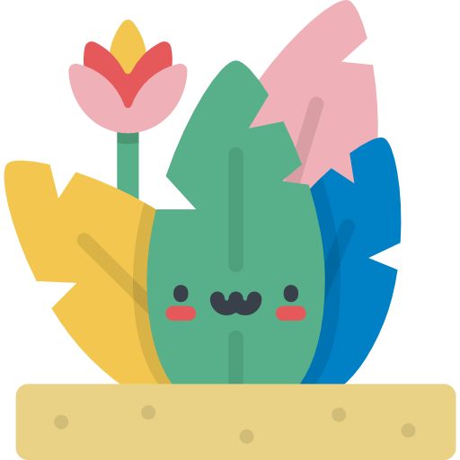 植物 Kawaii Flat icon