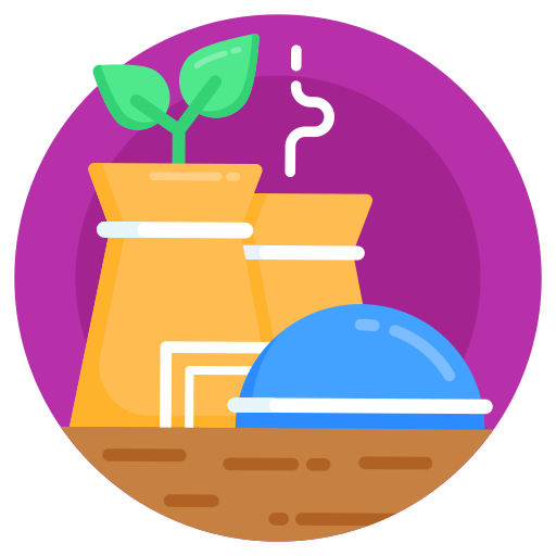 Eco factory Generic Circular icon