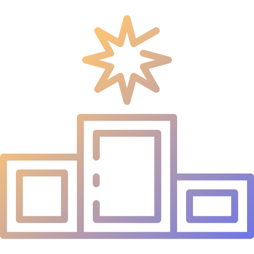 表彰台 Good Ware Gradient icon