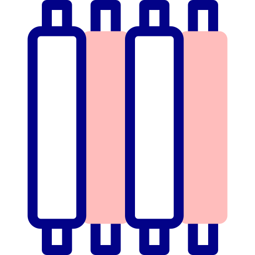 갈비 살 Detailed Mixed Lineal color icon