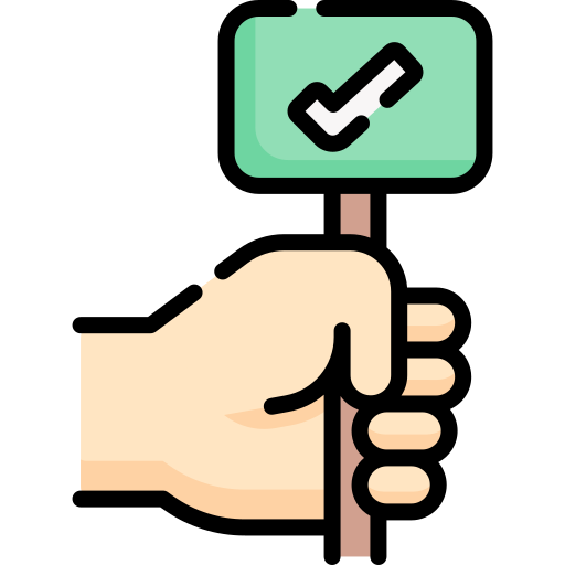 abstimmung Special Lineal color icon