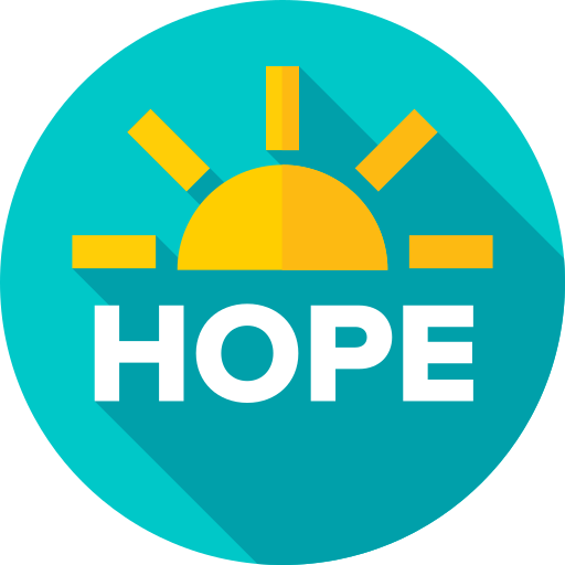 Hope Flat Circular Flat icon