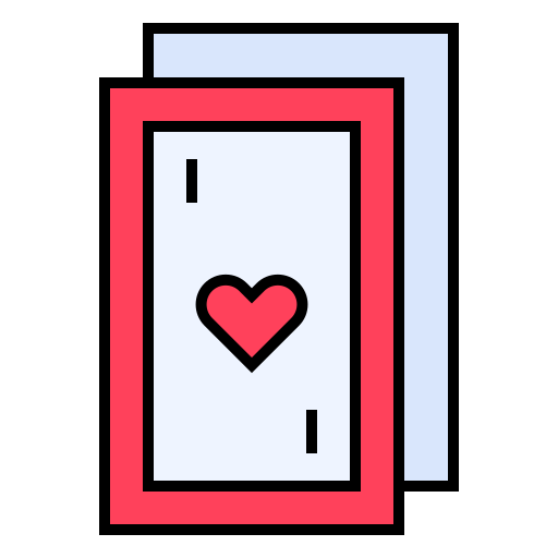 pokerkarten Generic Outline Color icon